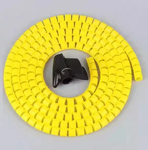 white Cable Wire Protector black office home Organizer Management Pipe Flexible Wire Wrap Line Coiled Tube Cord Sleeve Cover